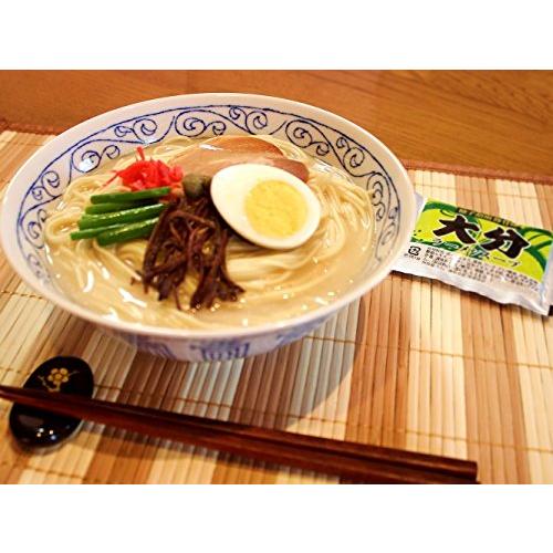 大分とんこつラーメン(6人前) ご当地豚骨お試しセット[乾麺 スープ お取り寄せ グルメ ギフト 贈答 景品 非常食 保存食 即席 ramen noodle]