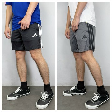 【New START美國精品服飾-員林】現貨 Adidas 愛迪達 拉鍊口袋 三線褲 吸濕排汗 涼感 運動短褲 休閒短褲