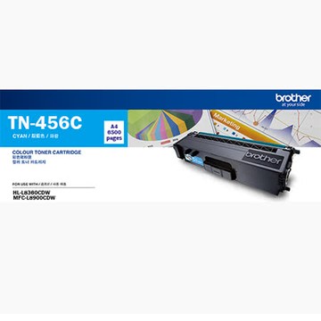 Brother TN-456C 原廠藍色高容量碳粉匣