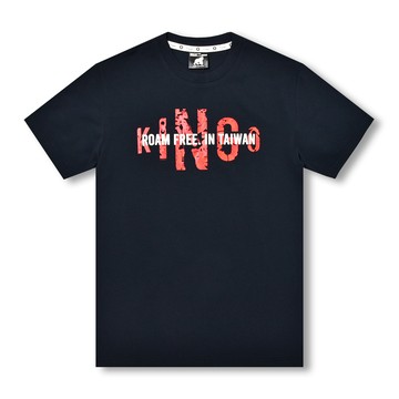 KINGO男女款｜英文字樣印花T恤611133