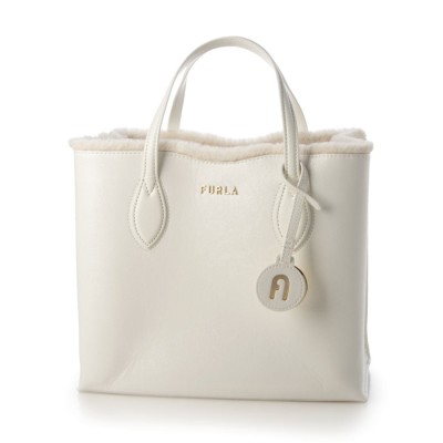 売れ済超高品質 未使用 FURLA フルラ ストライプ トートバッグ aq6321