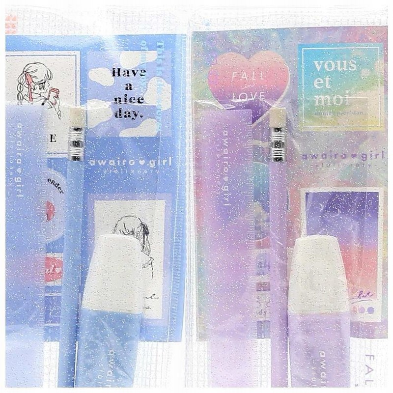 文具セット かわいい 女の子 淡色ガールステーショナリー 小学生 おしゃれ クリア 低学年 高学年 中学生 高校生 文房具 女子 子供 ギフト 誕生日 プレゼント 通販 Lineポイント最大0 5 Get Lineショッピング