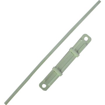 【文具通】白色塑膠原子夾50組入 L1100013【領券滿額再折千11/30止】