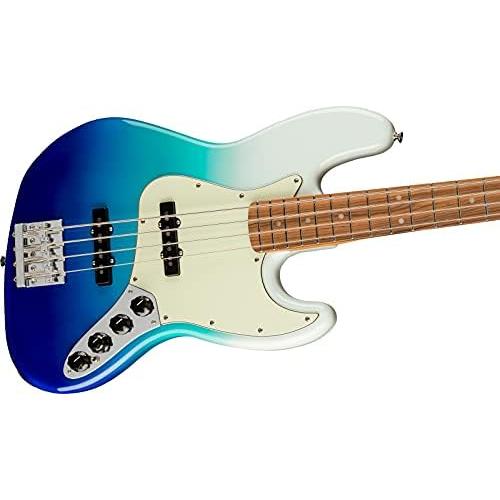 フェンダーPlayer Plus Jazz Bass Belair Blue Bundle with Gig Bag, Stand, Cable,