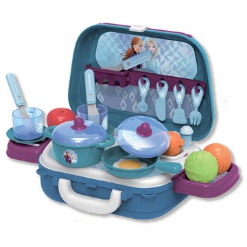 [家速配]迪士尼系列-隨身盒-冰雪閃光廚房組