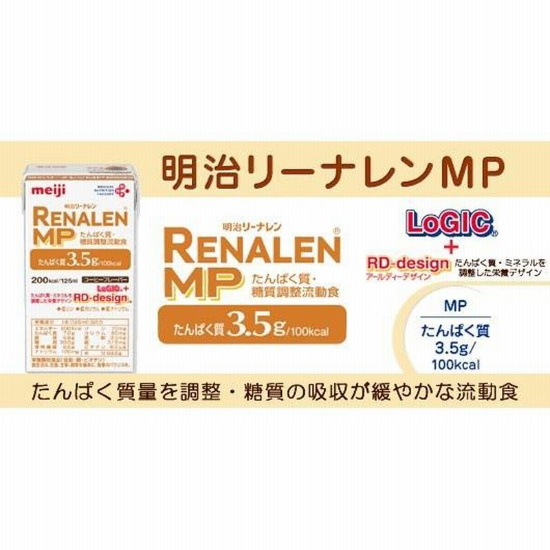 明治リーナレンMPコーヒーフレーバー125ml 24本セット 濃厚流動食