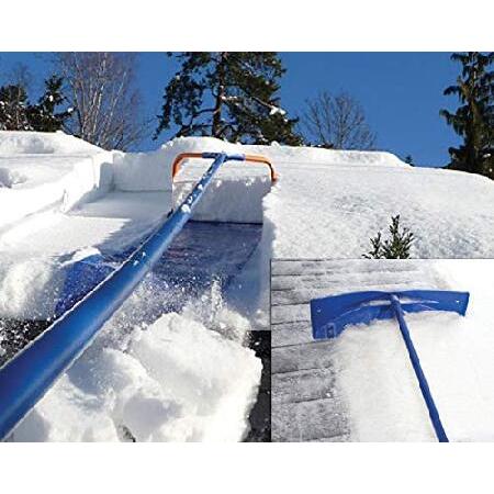 Avalanche! Snow Roof Rake Premium 1000 Package: Easy Snow Removal Combining Complete Original 500 with Rake Head with Wheels and Adapter for Easy Conv