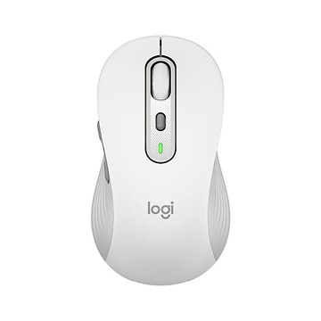 【 Logitech 羅技 】M750 珍珠白 大手用 靜音 多工 無線 滑鼠