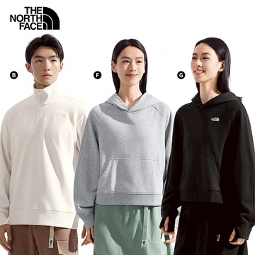 The North Face 北面大學T/帽T｜男女款舒適休閒寬鬆長袖(多款任選)