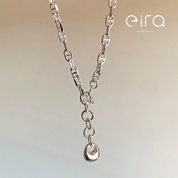 Eira Accessory 吊墜豬鼻子手鍊‧925純銀手鍊‧輕奢 精緻 優雅 百搭 質感 中性 送禮 CSL0057A