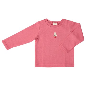 akachan honpo - 長袖休閒上衣-速乾-粉紅色