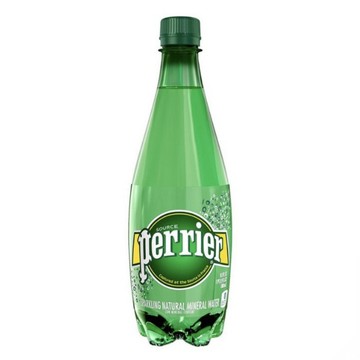 法國 沛綠雅perrier天然氣泡礦泉水 500ml x 24瓶 (寶特瓶) 沛綠雅 perrier 氣泡水 HS嚴選
