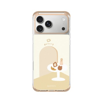 iPhone 17 Pro Max ClearX (MagSafe 兼容) 暖透橘 - 布朗尼 annnbrownie - 來杯下午茶