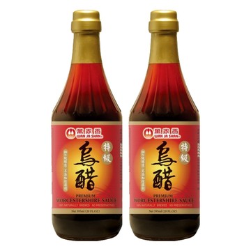 萬家香 特級烏醋  595ml  2瓶