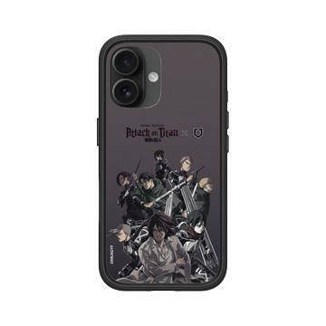 iPhone 16 Mod NX 黑 - 進擊的巨人 Attack On Titan -S4 - 全員集結