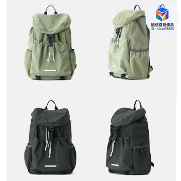 快速出貨!!!2024新款韓版戶外運動登山包便攜大容量揹包男女雙肩包書包