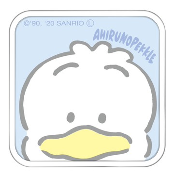 【震撼精品百貨】Ahiru no Pekkle AP貝克鴨~日本三麗鷗SANRIO 貝克鴨快速摺疊充電頭*03061