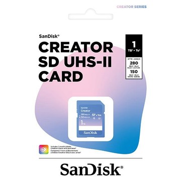 SanDisk 1TB 1T SDXC Creator 280MB/s SDSDXEP-1T00 V60 U3 記憶卡  相機記憶卡