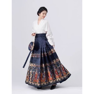 織造司原創百搭自留款馬面裙漢服日常集合頁舞法天女點翠吉羊止止