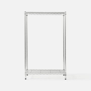 特力屋 鍍鉻二層架 寬75*深46*高120公分