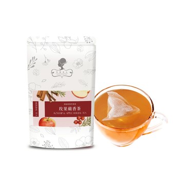 午茶夫人  玫果蘋香茶 10入/袋【茶包｜無咖啡因｜水果茶】- 午茶夫人官方旗艦店