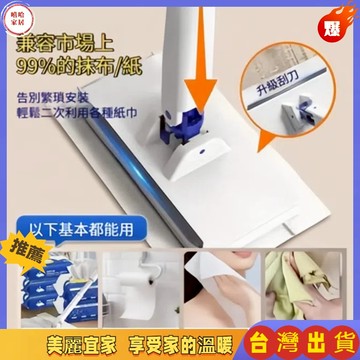 優選🏆免手洗拖把 除塵紙拖把 懶人拖把 魔術拖把 迷你小拖把 帶刮刀洗臉巾拖把 平板拖把 拖把組 免手洗拖把 小拖把