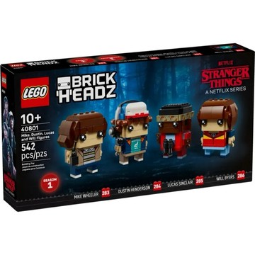 《蘇大樂高》LEGO 40801 麥克、達斯汀、路卡斯和威爾玩偶（全新）大頭系列