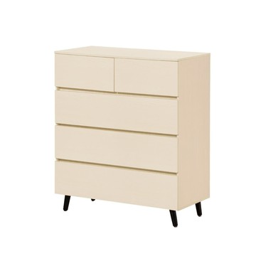 【顛覆設計】希也納白楓木色3尺五斗櫃