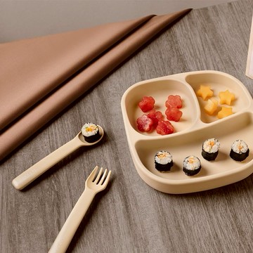 【hegen】成長餐桌兒童學習餐具|學習餐盤/幼兒/抓周/滿月/禮品/月子中心/寶寶/學齡前/固齒器/副食品 彌月禮 禮物