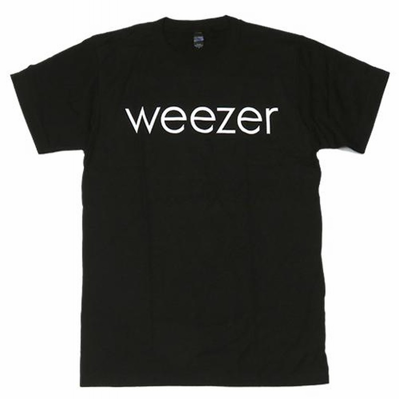 Lサイズ]Weezer（ウィーザー） バンドロゴTシャツ ブラック | LINEショッピング