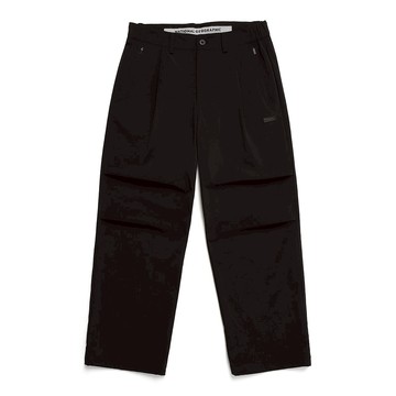 男裝 URBAN 輕量工裝長褲 - 炭黑色