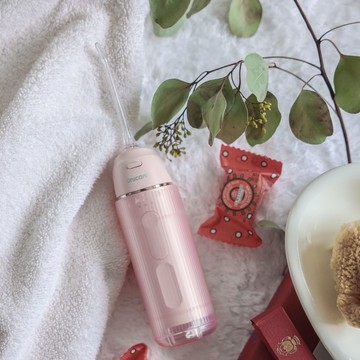 unicare®mini口袋型高效電動沖牙機（薔薇粉）_廠商直送