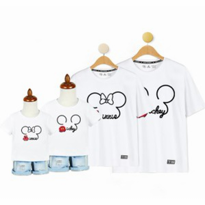 7colors ディズニー Tシャツ ペアルック Tシャツ 親子 半袖 ペア レディース Tシャツ ミッキー カップル メンズ 子供 可愛い 恋人 家族お 通販 Lineポイント最大get Lineショッピング