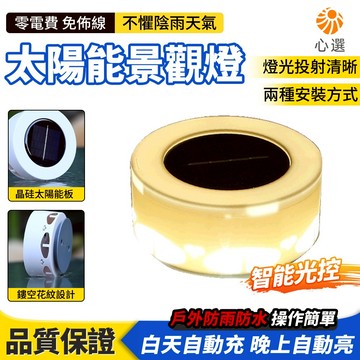 【HeartPick心選】太陽能戶外燈 洗墻燈 壁燈 花紋燈 氛圍燈 裝飾燈 庭院燈 太陽能景觀燈