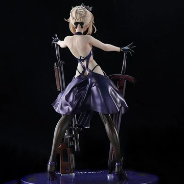 🌟小象免運🌟命運之夜阿爾託莉雅黑saber優質版 fate二次元動漫手辦模型擺件