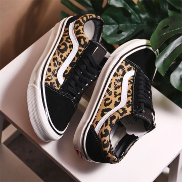 雙12年終聖誕轟趴】VANS 休閒鞋OLD SKOOL 36 DX 黑豹紋男女(布魯克林) VN0A54F39GI推薦| 台灣樂天市場| LINE購物