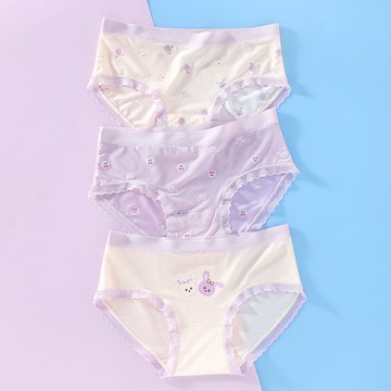 🌸YR🌸 女童內褲 兒童內褲 小孩內褲 女童冰絲內褲無痕夏季薄款中大童女寶寶兒童平角短褲透氣不夾屁屁