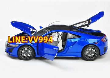 現貨【免運 下殺】 KengFai其輝 118 本田HONDA NSX#謳歌ACURA NSX合金全開汽車模型