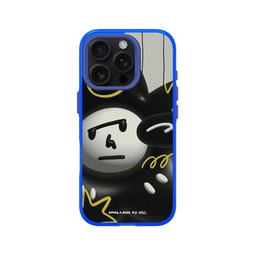 iPhone 16 Pro Clear 激光藍 - Abei - HuaHua Strikes a Pose