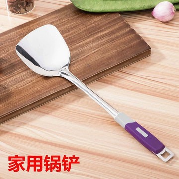 臺灣現/🎀鍋鏟 湯勺 炒菜鏟加厚不鏽鋼防燙炒菜鏟子廚具鍋鏟湯勺鏟勺套裝烹飪家用廚房用品