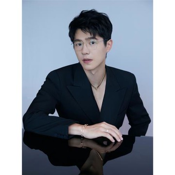 劉昊然同款休閑西裝外套男士痞帥高級感韓版男裝秋冬季西服夾克潮