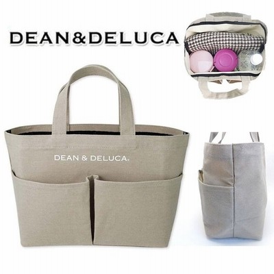 ディーン デルーカ エコバッグ キャンバス トートバッグ Dean Deluca グレー Lサイズ ディーンアンドデルーカ 1000円２枚目購入可能 通販 Lineポイント最大get Lineショッピング