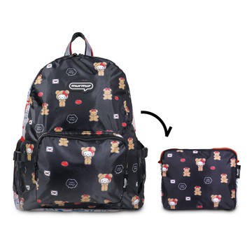 【murmur】收納後背包（大）｜hello kitty（小熊）_廠商直送