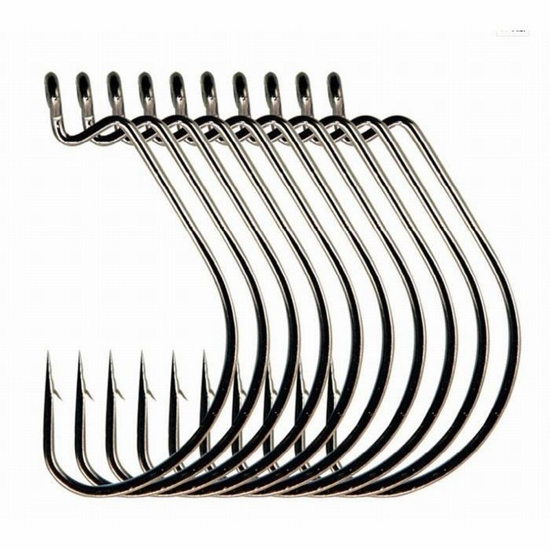 バス用ワーム、プラグ、フック色々セット ワームの付け方」をフックの種類別に解説！ワームの釣り方を