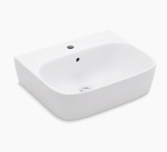 【麗室衛浴】美國KOHLER K-77767K-1-0 活動促銷 Modern Life 55CM 單孔掛盆 550*450*220mm