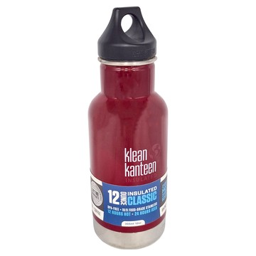klean kanteen 304經典不鏽鋼保溫水瓶 12oz/355ml 保溫12小時/保冷24小時  Beet Root  1個