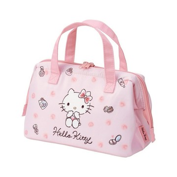 【Skater】丸型保溫便當袋-KITTY