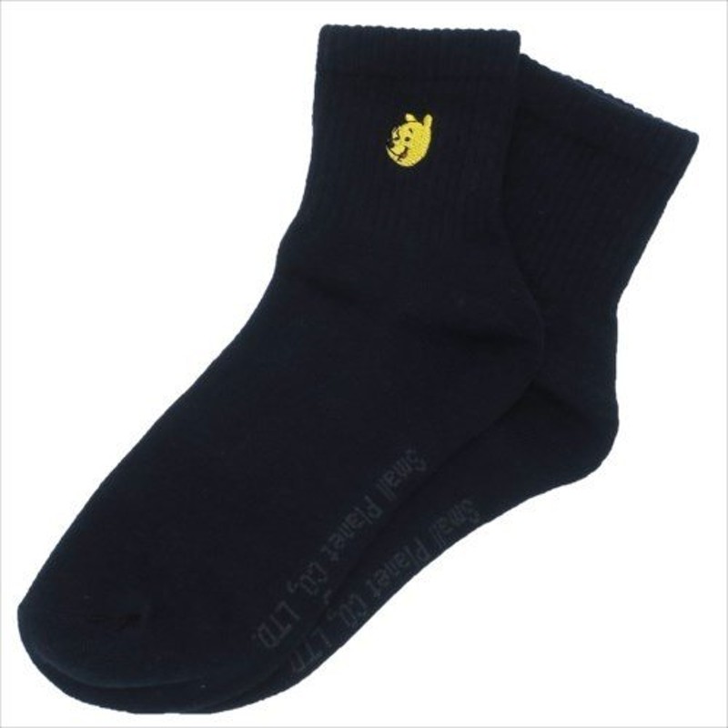 レディース ワンポイント 刺繍ソックス くまのプーさん 女性用 紺 靴下 ディズニー フェイス スモールプラネット スクールソックス グッズ 通販 Lineポイント最大0 5 Get Lineショッピング