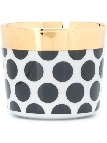 SIEGER by FÜRSTENBERG - polka-dot cup - women - Porcelain - One Size - Black
