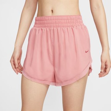 NIKE 短褲 女 運動褲 寬鬆版型 AS W NK ONE DF HR 3IN BR SHORT 粉 HV3504-685